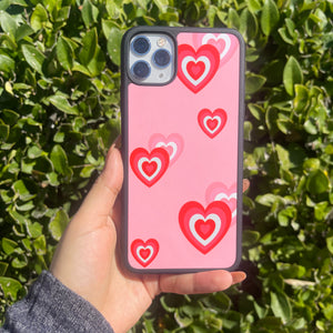 Hearts iPhone Case
