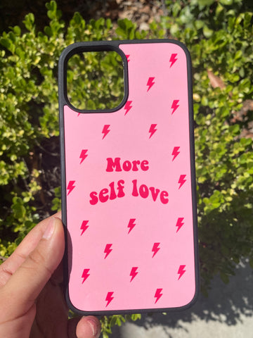More Self Love iPhone Case