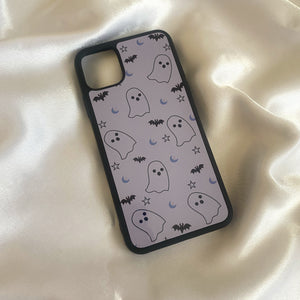 Purple Ghost iPhone Case