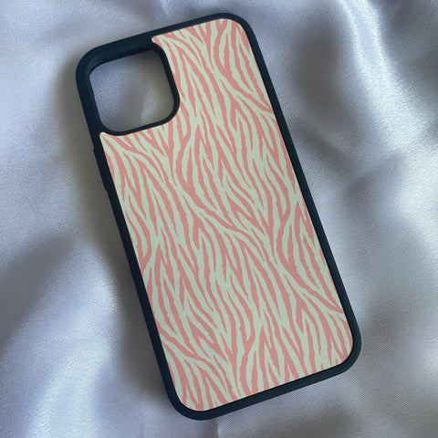 Pink Zebra iPhone Case