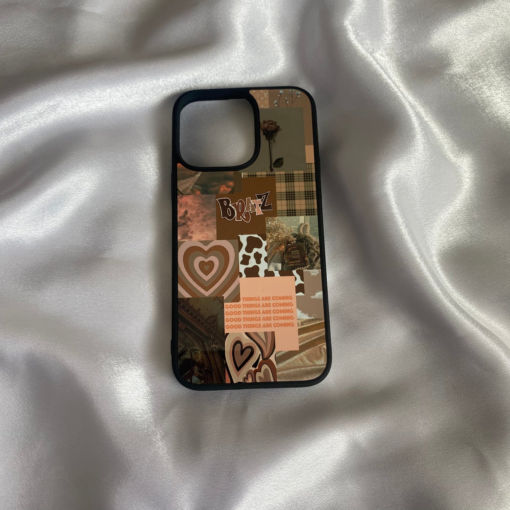 Brown Aesthetic iPhone Case